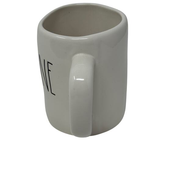 Rae Dunn Artisan Collection By Magenta White Ceramic CAFFEINE Mug Farmhouse - Picture 5 of 8